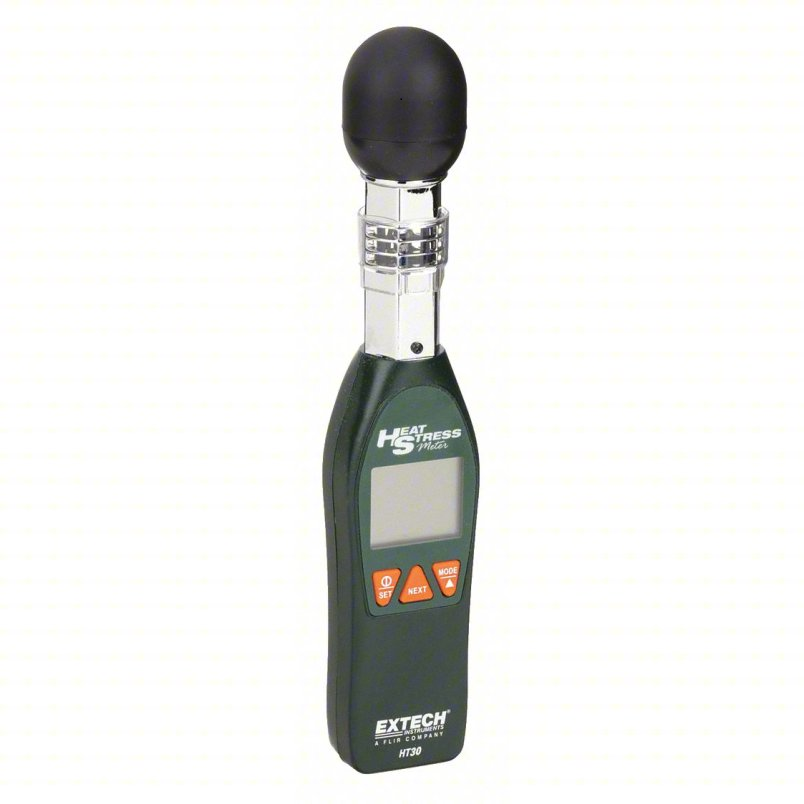 Extech HT30 Heat Stress WBGT Meter (Wet Bulb Globe Temperature Tester)