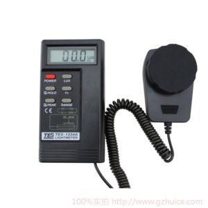 TES 1334A Digital Light Meter & Lux / Foot-Candle Illuminance Meter