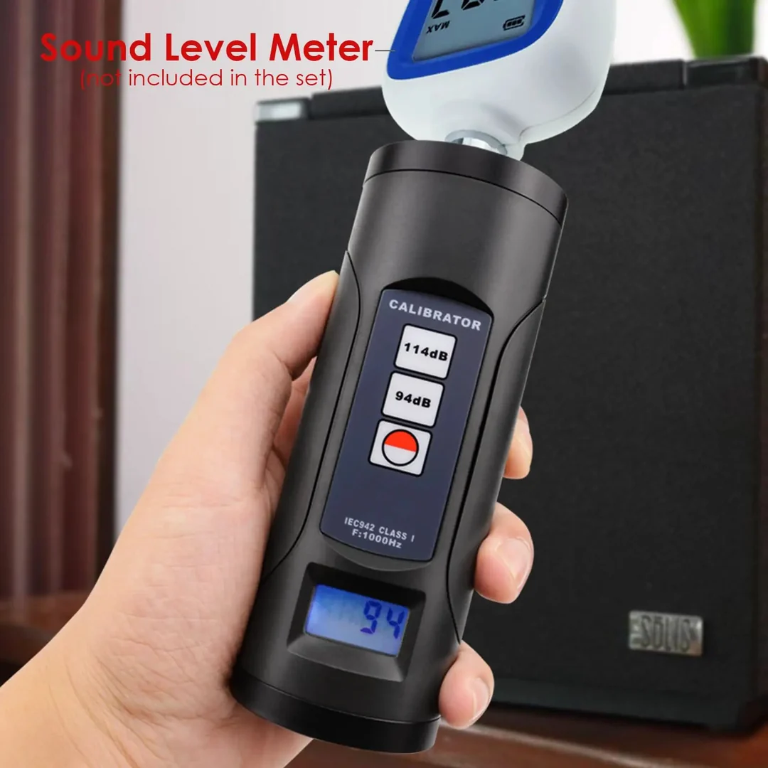 SLTK-885B Digital Sound Level Meter Kit with 94dB & 114dB Acoustic Calibrator - Image 3